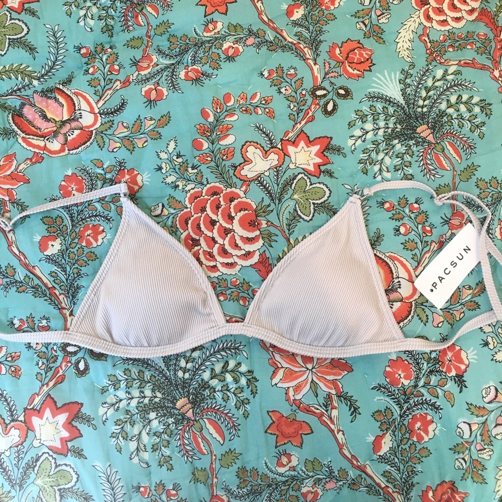 LA hearts bikni top